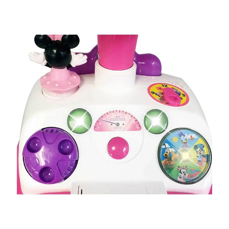 Kiddieland Minnie Mouse Minnie Activity Ride-On Toy - Pink