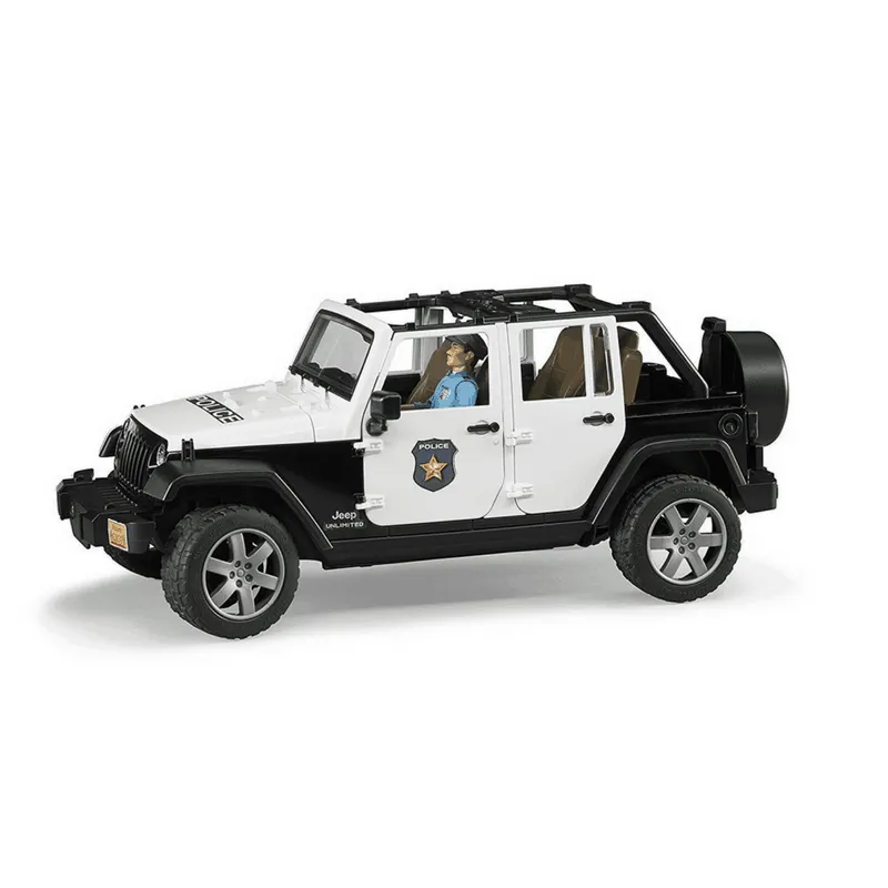 Bruder - Jeep Wrangler Rubicon Police