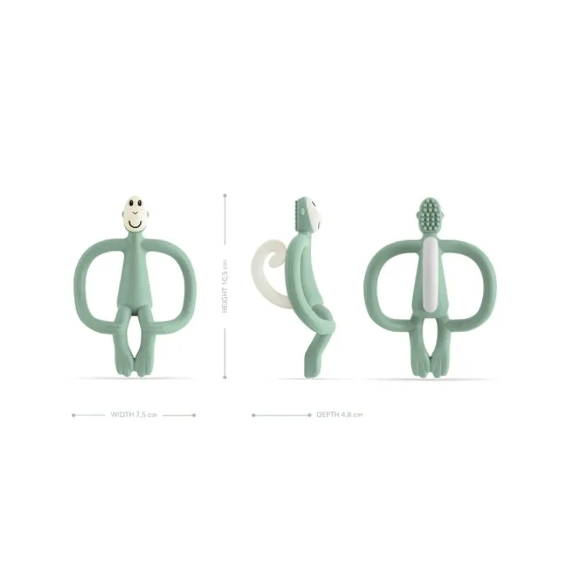 Matchstick Monkey Mint Green Teething Toy