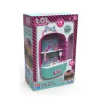 LOL Born to Travel Glitzy Suitcase