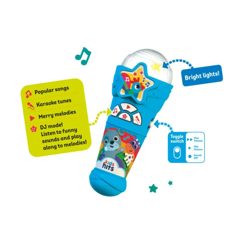 Kids Hits Lightshow Microphone - Popular Songs