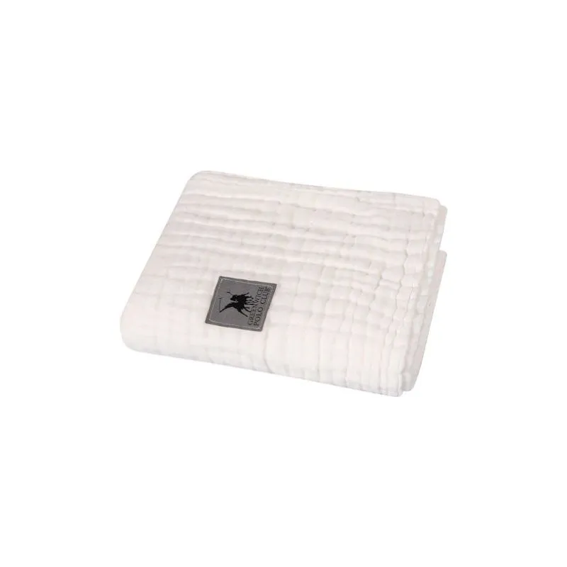 Crib Blanket Essential Baby Solid Cotton Polo Club (105x150)
