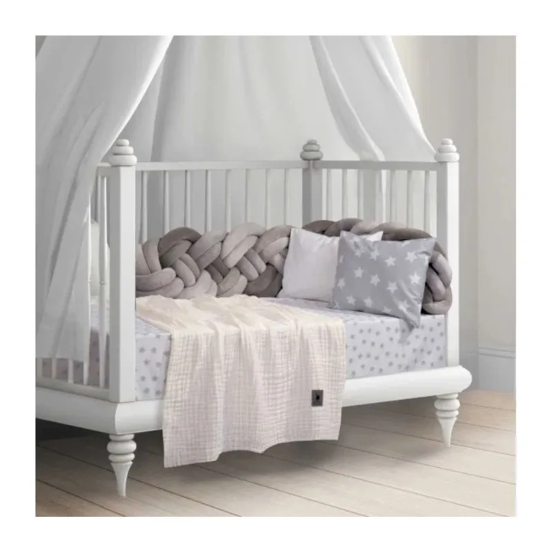 Crib Blanket Essential Baby Solid Cotton Polo Club (105x150)