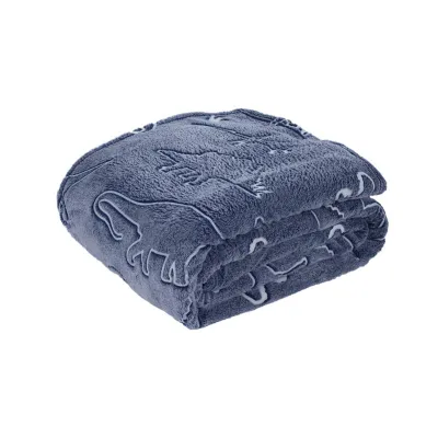 Das Baby Fleece Blanket  110X150 - Dinosaurs