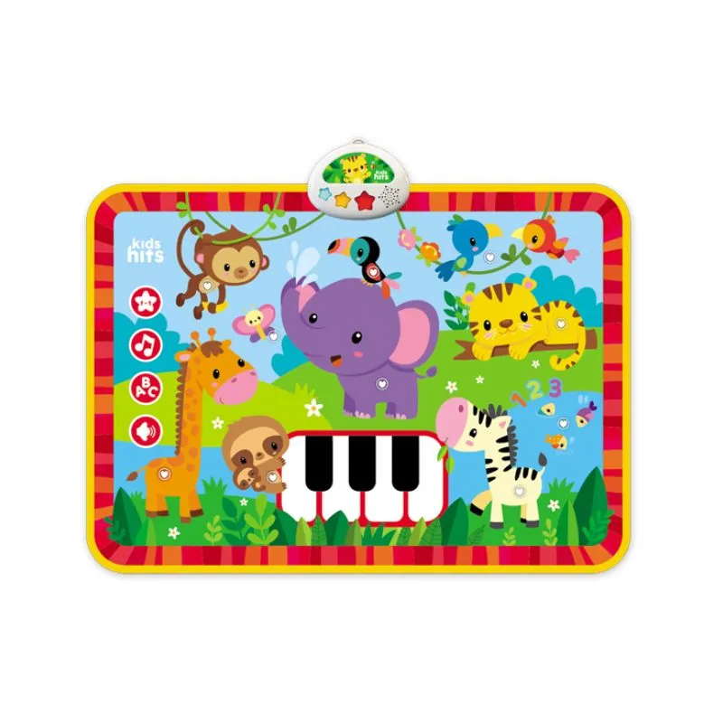 Kids Hits Light and Sound Mat Musical Zoo