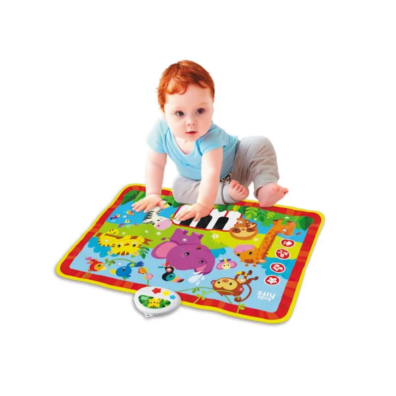 Kids Hits Light and Sound Mat Musical Zoo