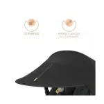 Bebe Stars Sunshade with zipper window