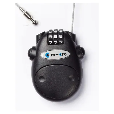 Micro Cable Lock Black