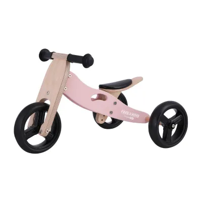 FreeOn Wooden tricycle and balance bike 2in1, Rider