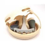 CompacToys 7in1 Sand Toys - sand toy 7 pieces beige