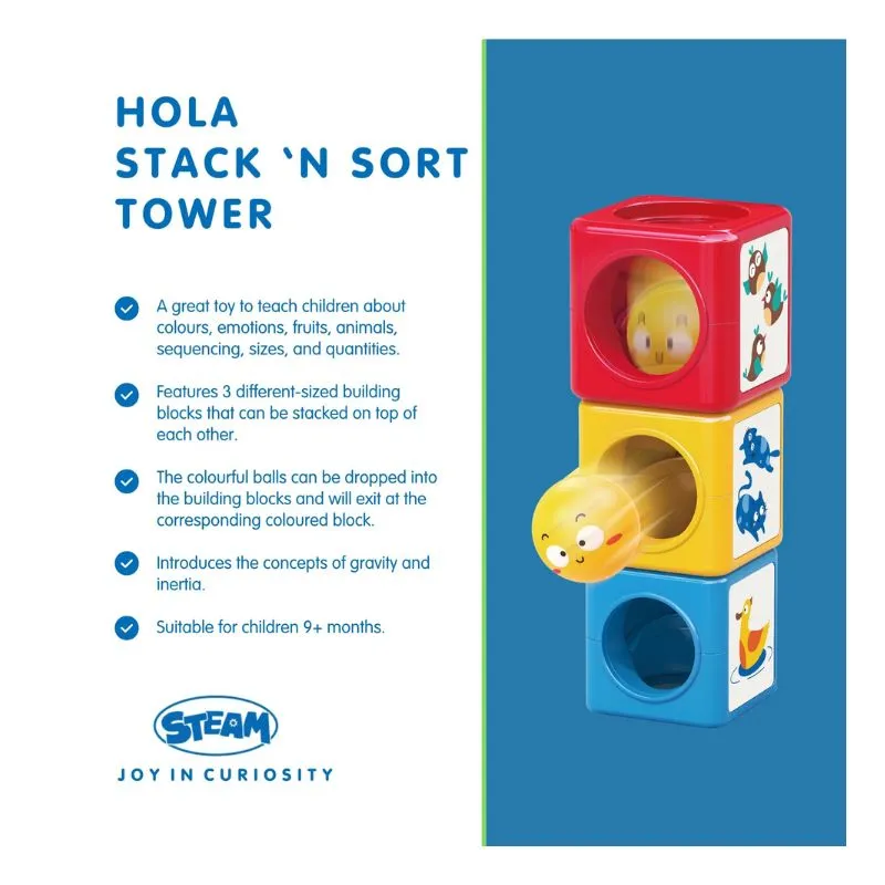 Hola Stack ‘N Sort Tower