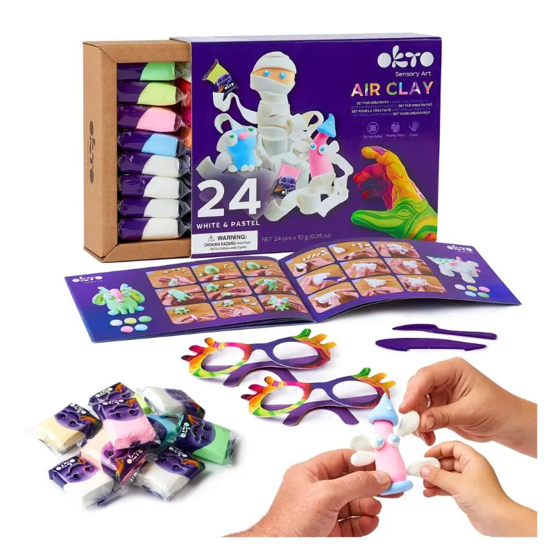 24 White & pastel ТМ ОКТО Set for creativity 20024