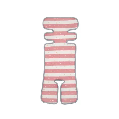 FreeOn Universal 3D Mesh Anti-Sweat Cover For Strollers, Pink/White