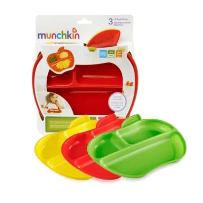 Munchkin Apple Plates