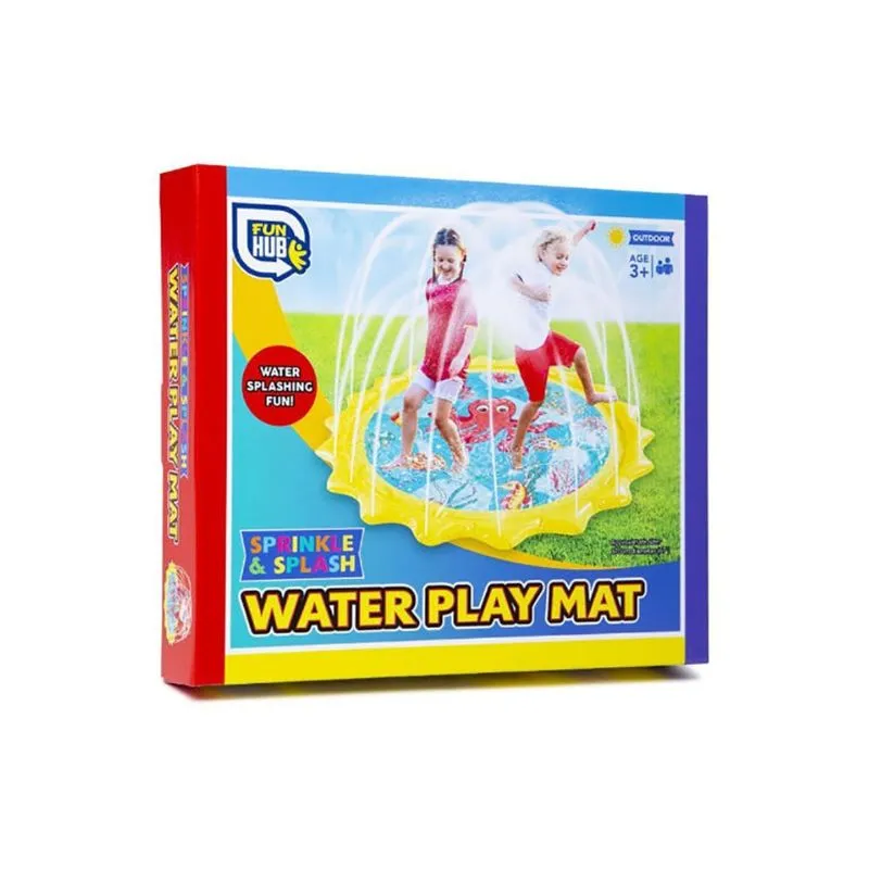 Best Way Sprinkle And Splash Water Playmat