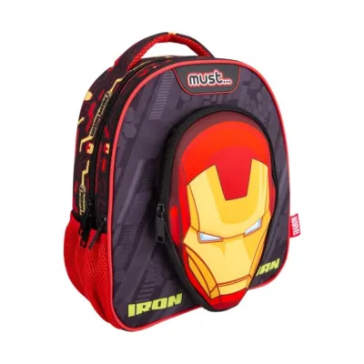 Kindergarten Backpack Avengers Iron Man Must 2 Cases