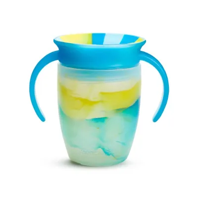 Munchkin Miracle 360° Tropical Swirl Trainer Cup, 7oz, Limited Edition