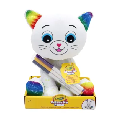 Crayola – Colour Me Plush Cat