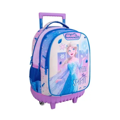 School Trolley Backpack Disney Frozen Feel The Spirit Must 3 Cases