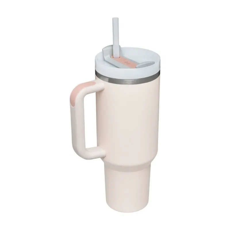 Stanley Quencher H2.0 FlowState Tumbler 40oz 1.18L - Rose Quartz