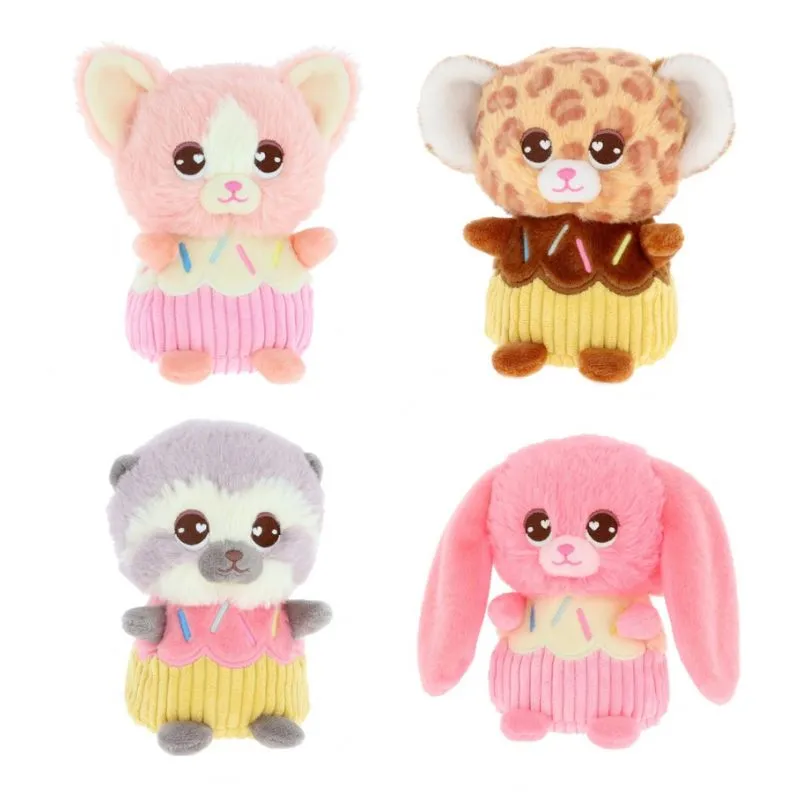 Keel Toys 12cm Scented Bakery Cupcakes Beanie Plush Strawberry