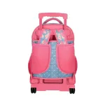 Enso Little Dreams 2 wheeled backpack Pink