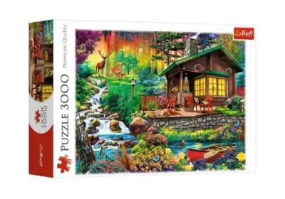 Trefl Cottage in the Forest 3000 piece jigsaw puzzle