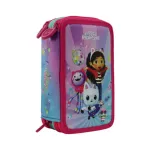 Gabby Dollhouse Pencli Case 20 CM - 3 Cpts