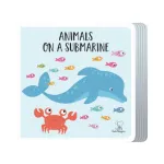 Travel Puzzle. Animals on a Submarine