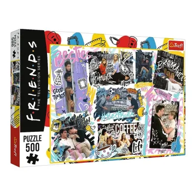 Trefl Puzzle Collage Friends 500pcs