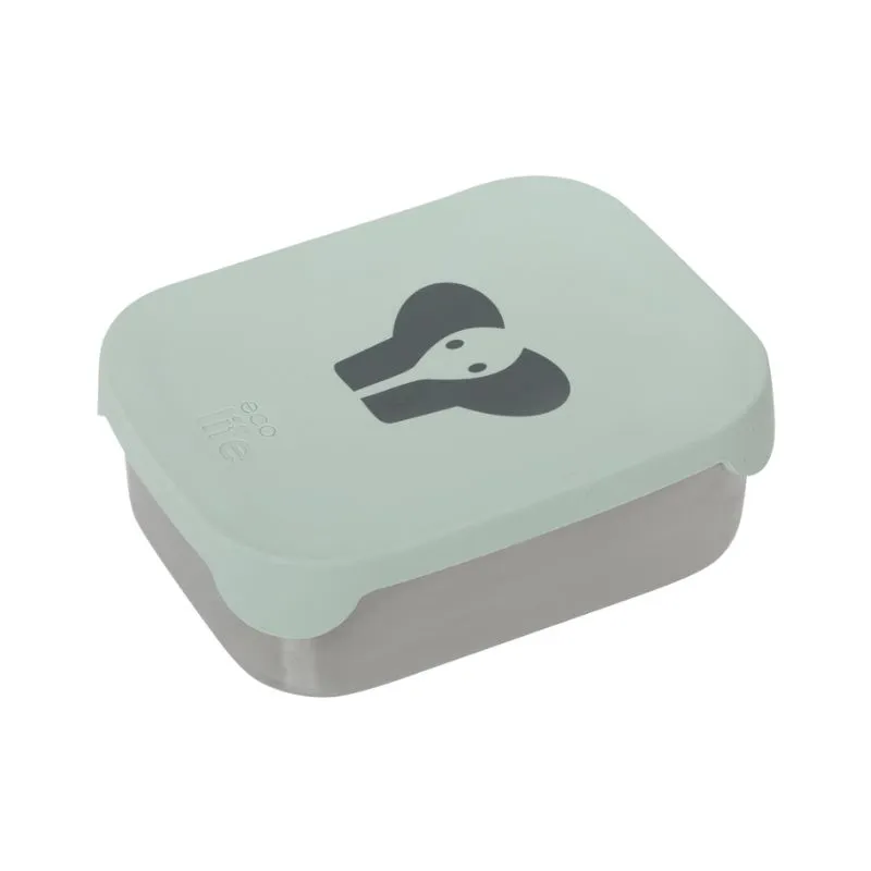 Ecolife Stainless Steel Food Container With Divider 800ml | Elephant