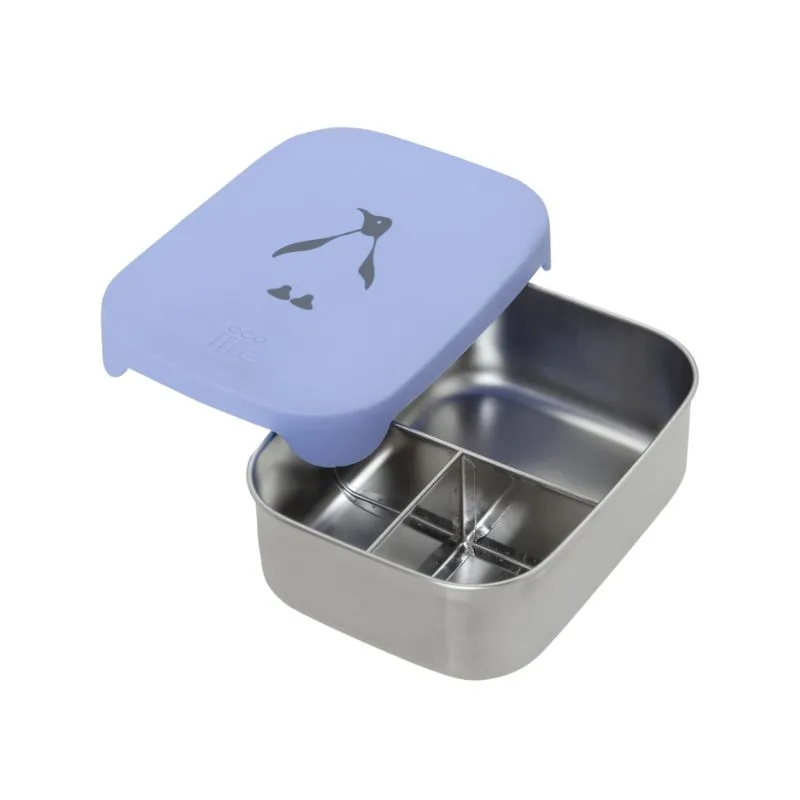 Ecolife Stainless Steel Food Container With Divider 800ml | Penguin