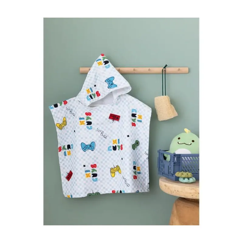 Das Baby Poncho baby 60x120 - Boy