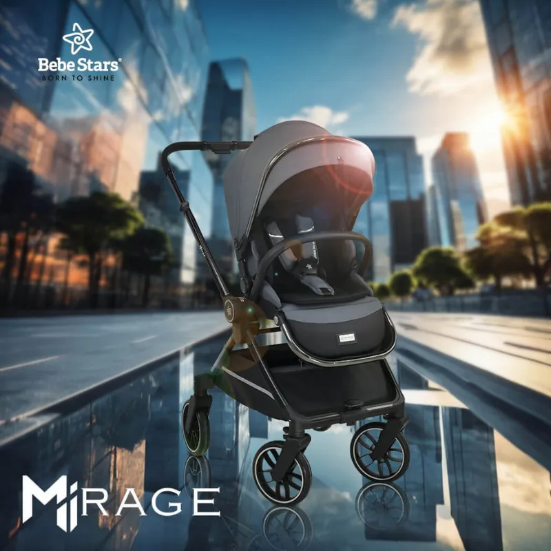 Bebe Star Modular System Mirage 3in1 Grey