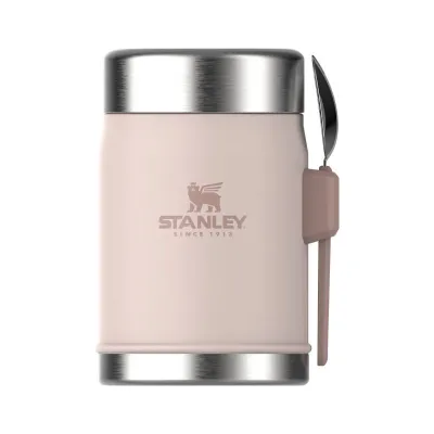 Stanley Classic Legendary Food Jar + Spork | 0.4L -  Rose Quartz