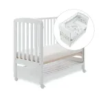 Italbaby Set B.Side White Stelline Grey