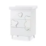 Italbaby Matisse Three Drawer Bath White