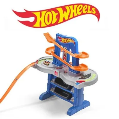 Step2 Hot Wheels Road Rally Raceway Die-Cast Car Play Table