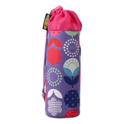 Micro Bottle Holder Floral Dot Purple