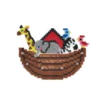 Hama Midi 5000 iron-on beads in a box, Noah's Ark