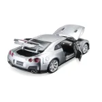 Bburago 2009 Nissan GT-R R35 Silver 1:18