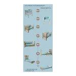 Italbaby Evolutionary Baby Cot Set Natural