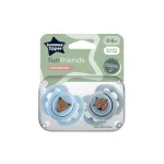 Tommee Tippee Fun Friends Soother 0-6m - Blue