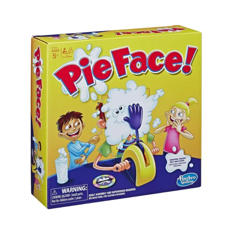 Pie Face Game Whipped Cream