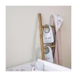 FreeOn Bib I love Mom White/Grey