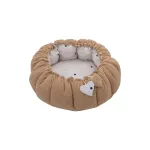 FreeOn Baby Nest Dots Beige, Round