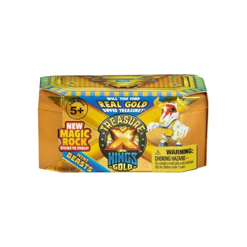 Treasure X 41514 Kings Gold Mini Beasts-Styles, Colours Vary
