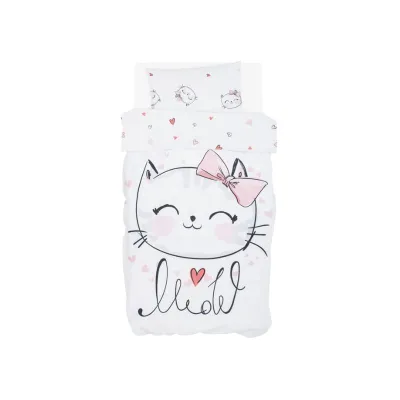 FreeOn Bedding Set Kitty 6Pcs