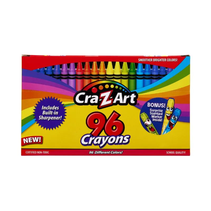 Cra-Z-Art School Quality Crayons – 96 Count