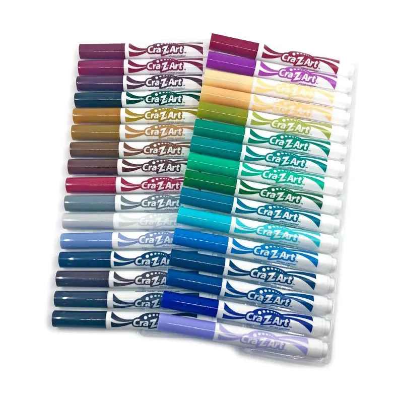 Cra-Z-Art 64 Colors Washable Super-tip Markers